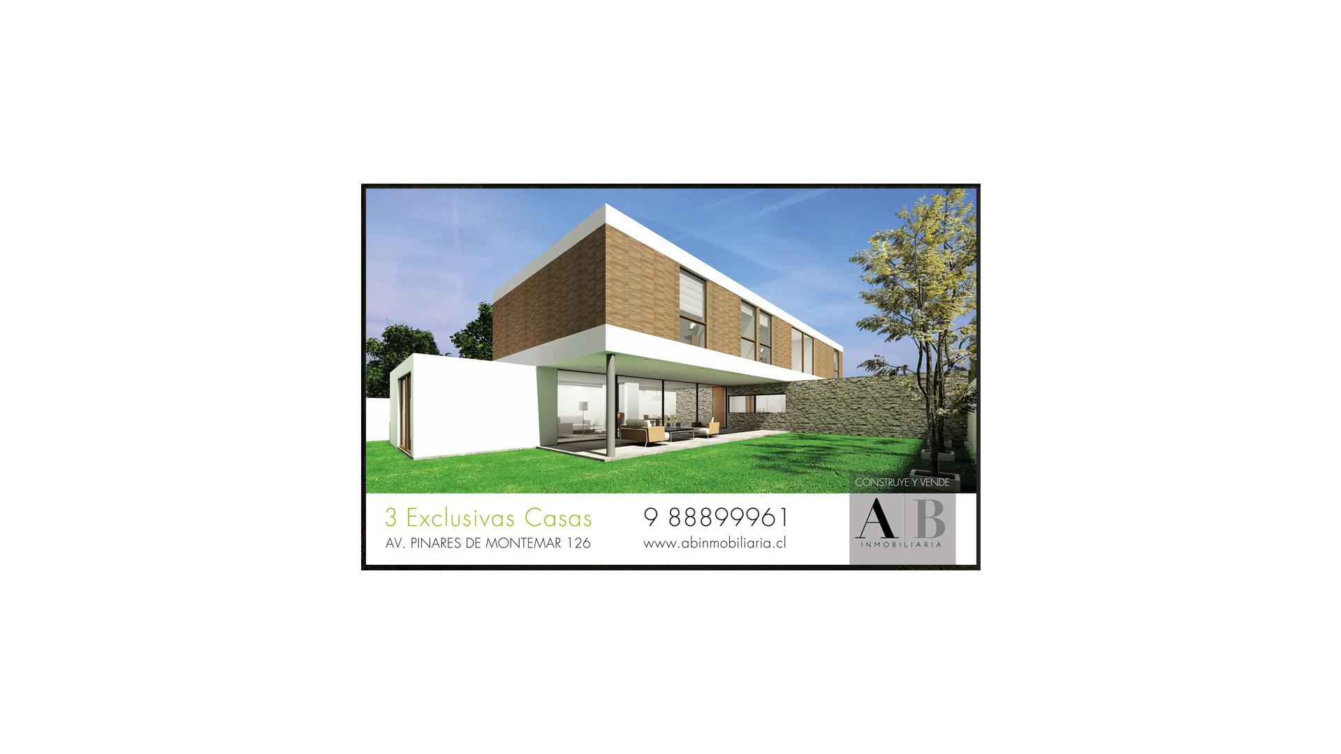 Letrero Inmobiliaria A2B