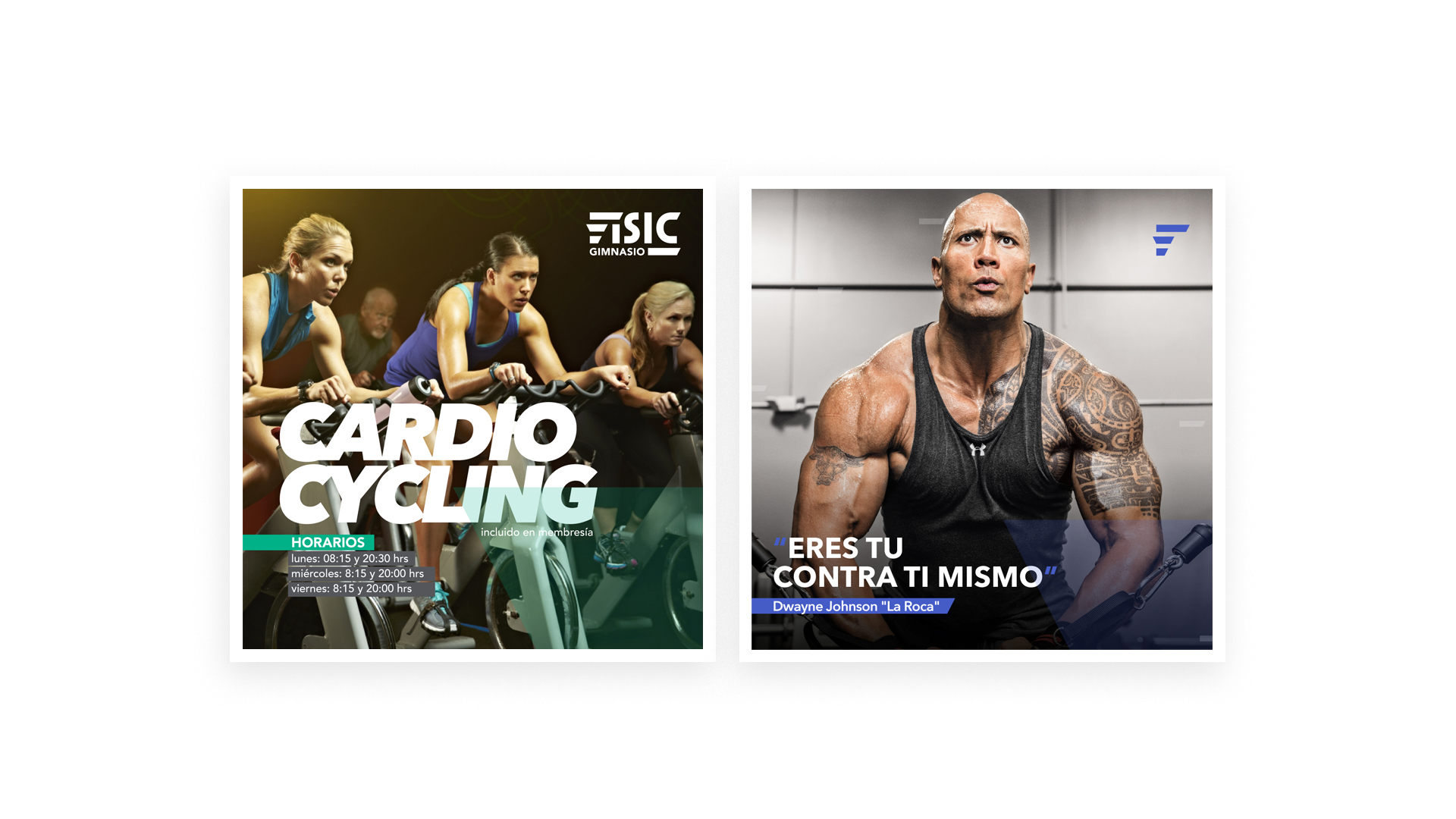 Redes Sociales Gimnasio Fisic